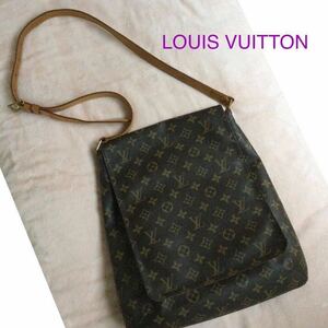 【送料無料】LOUIS VUITTON ルイヴィトン ショルダーバッグ ミュゼットサルサ モノグラム トアル地 フラップ 斜め掛け