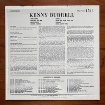 【BLUE NOTE 東芝 MONO】KENNY BURRELL VOL.2 - ケニー・バレル/KENNY DORHAM/J.R.MONTEROSE/TOMMY FLANAGAN/OSCAR PETTIFORD/ブルーノート_画像2