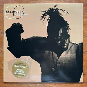 【USオリジナル SRC刻印 グラウンドビート ネオソウル 歴史的名盤】SOUL II SOUL『KEEP ON MOVIN'』CARON WHEELER/JAZZIE B/MASSIVE ATTACK