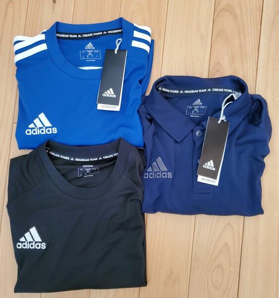 adidasポロシャツ、トレーニングウェア