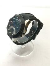 STUHRLING/XTREME/クォーツ腕時計/アナログ/ラバー/GRY/BLK/SS/78264SS-SL_画像2