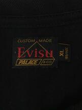 EVISU◆Tシャツ/XL/コットン/BLK_画像3