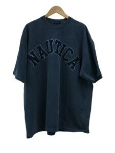 NAUTICA◆Tシャツ/XL/コットン/IDG/無地/222-1226