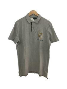 POLO RALPH LAUREN◆ポロシャツ/L/コットン/GRY