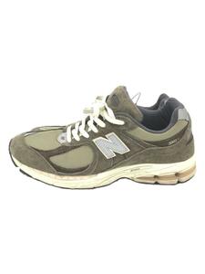 NEW BALANCE◆ローカットスニーカー/26.5cm/KHK/スウェード/M2002RHN