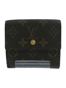 LOUIS VUITTON◆ポルト・フォイユ・エリーズ_モノグラム・キャンバス_BRW/PVC/BRW/モノグラム/レディース