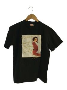 Supreme◆Mariah Carey Merry Christmas Tee/Tシャツ/S/コットン/BLK/プリント