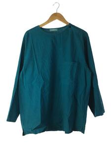 nest robe CONFECT◆長袖Tシャツ/4/リネン/BLU/ブルー/02211-0062