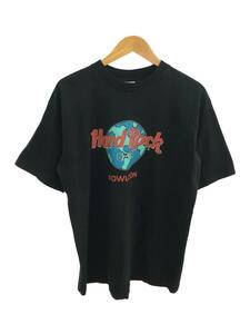 HARD ROCK◆Tシャツ/XL/コットン/BLK