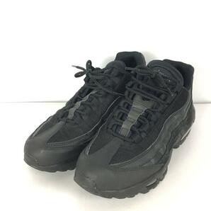 NIKE◆AIR MAX 95 ESSENTIAL/27cm/ブラックの画像2