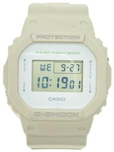 CASIO◆クォーツ腕時計/デジタル/WHT/GRY/DW-5600M