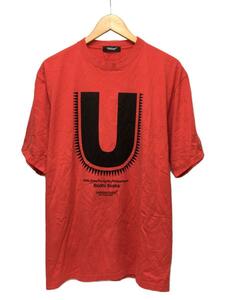 UNDERCOVER◆Tシャツ/5/コットン/RED/UC2B9803-1