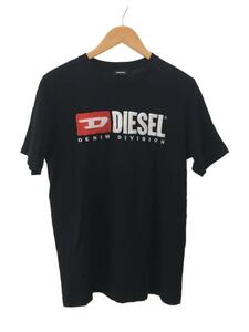 DIESEL◆Tシャツ/M/コットン/BLK/無地/RN93243 CA25594