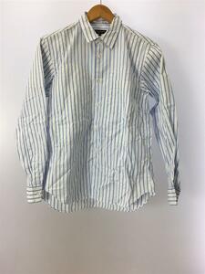 COMME des GARCONS HOMME PLUS◆長袖シャツ/XS/コットン/WHT/ストライプ/PF-B004