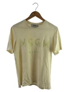 MSGM◆Tシャツ/XS/コットン/CRM/3240mm510