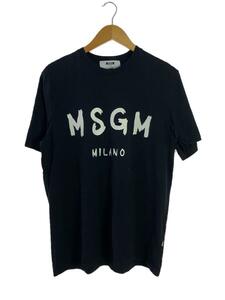 MSGM◆Tシャツ/S/コットン/BLK/3040MM97