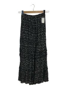 ISABEL MARANT ETOILE◆ロングスカート/34/レーヨン/BLK/花柄/78-05-03-05006/総柄/ブラック/レディース