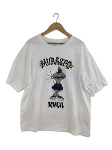 RVCA◆宇宙人/Tシャツ/XL/コットン/WHT/BD041-P45