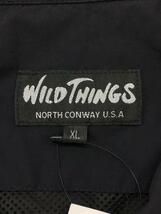 WILDTHINGS◆SUPPLEX CAMP SHIRT/半袖シャツ/XL/ナイロン/BLK_画像3