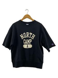 Champion◆×SONNY LABEL/ロゴスェットTシャツ/スウェット/L/コットン/BLK/プリント/CWSX020