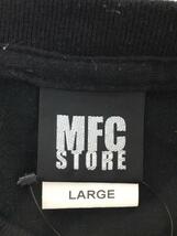 MFC STORE◆Tシャツ/L/コットン/ブラック/黒/クルーネック/バックプリント/星/スター/STAR/MFCS/ロゴ_画像3