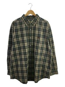 Carhartt◆長袖シャツ/2L/コットン/KHK