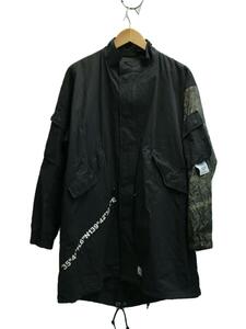 WTAPS◆JACKET COTTON WEATHER/モッズコート/1/コットン/NVY/201WVDT-JKM01