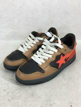 BAPE STA!◆OZX SH/ローカットスニーカー/27cm/BRW/レザー/001FWI201010I_画像2