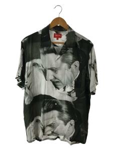 Supreme◆19ss/Bela Lugosi Rayon S／S Shirt/半袖シャツ/M/レーヨン/BLK/総柄