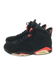 NIKE◆AIR JORDAN 6 RETRO/エアジョーダンレトロ/ブラック/384664-060/28cm/BLK