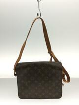 LOUIS VUITTON◆カルトシエールMM_モノグラム・キャンバス_BRW/PVC/BRW_画像3