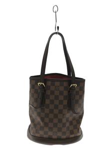 LOUIS VUITTON◆マレ_ダミエ・エベヌ_BRW/PVC/SP0063/N42240/ルイヴィトン