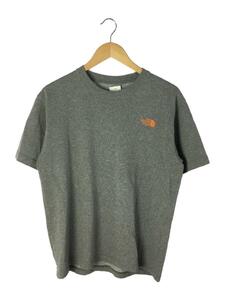 THE NORTH FACE◆Tシャツ_NT32004Z/M/コットン/GRY/無地