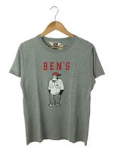 BEN DAVIS◆Tシャツ/M/コットン/グレー_画像1