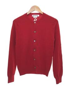 COMME des GARCONS COMME des GARCONS* cardigan ( thin )/S/ wool / red / plain /RH-N007/AD2021