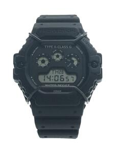 CASIO◆TYPE II-CLASS/クォーツ腕時計/デジタル/ラバー/BLK/BLK/SS/DW-5900NH