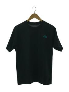 THE NORTH FACE◆S/S BANDANA SQUARE LOGO TEE_ショートスリーブバンダナスクエアロゴティー/M/ポリエ