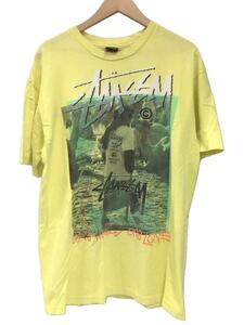 STUSSY◆STUSSY/Tシャツ/L/コットン/YLW