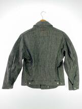 Levi’s◆00s/02年製/デニムトラッカージャケット/Gジャン/XS/コットン/GRY/70100-09_画像2