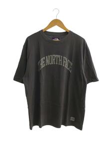 THE NORTH FACE◆Tシャツ/L/コットン/WHT/無地/NT3324N/H/S Graphic Tee/使用感有