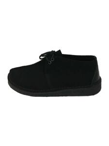 Clarks◆レースアップブーツ/UK7.5/BLK/スウェード