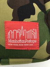 Manhattan Portage◆ウエストバッグ/-/GRN/カモフラ_画像5