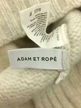 ADAM ET ROPE◆21AW/タスマニアウールセーラープルオーバー/セーター/FREE/ウール/GRY/GAM-21090-B_画像3