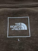 THE NORTH FACE◆ロングスリーブワンピース/L/コットン/BRW/NTW82230_画像3