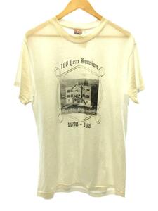 Hanes◆Tシャツ/M/コットン/WHT