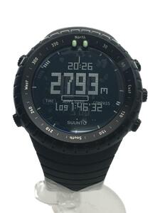 SUUNTO◆腕時計/デジタル/-/BLK/BLK/core