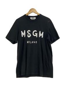 MSGM◆MSGM◆Tシャツ/S/コットン/BLK/2840MM97