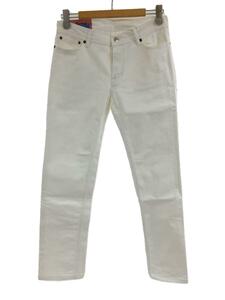 Acne Studios Bla Konst◆ボトム/32/コットン/WHT/無地/30Y176-143