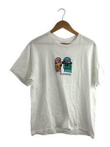 Supreme◆Tシャツ/M/コットン/WHT/プリント