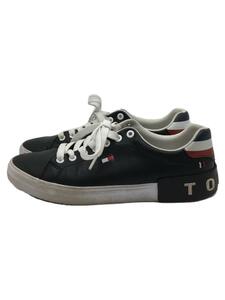 TOMMY HILFIGER◆ローカットスニーカー/US8.5/BLK